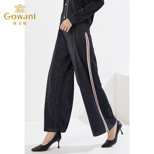 乔万尼休闲裤直筒舒适阔腿裤EI3F275 商品图2