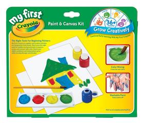 绘儿乐幼儿系列可水洗颜料及画布套装CYLC81-1362