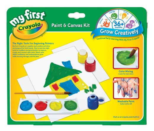 绘儿乐幼儿系列可水洗颜料及画布套装CYLC81-1362 商品图0