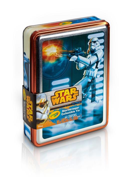 绘儿乐星球大战白兵64色蜡笔电影版珍藏铁盒04-6848 商品图4