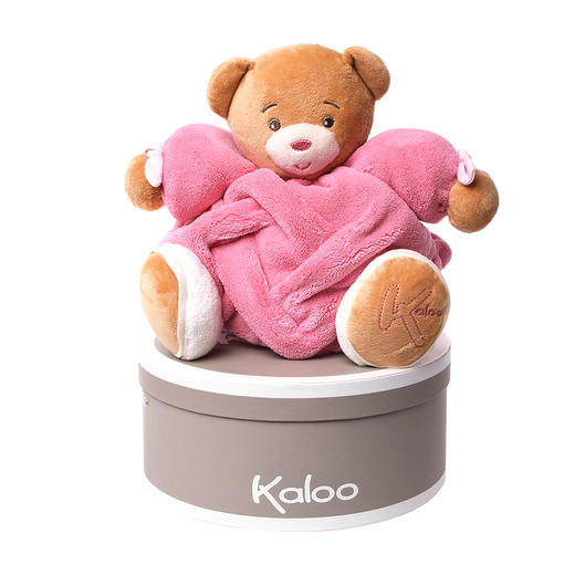 KalooKaloo轻柔系列紫红色中号熊962300 商品图3