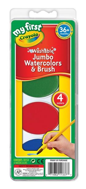 绘儿乐幼儿系列特大可水洗固体颜料连画刷81-1337