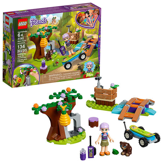 乐高LEGO 米娅的森林探险41363 商品图2