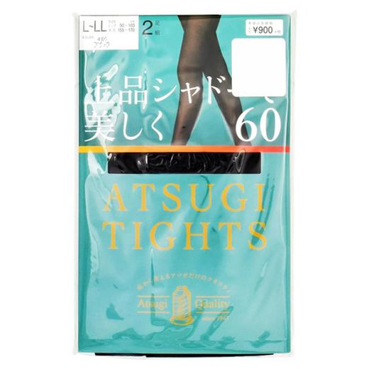 ATSUGI 厚木 秋夏薄款丝袜 60 L-LL 2双  ATS8560 日本 商品图0