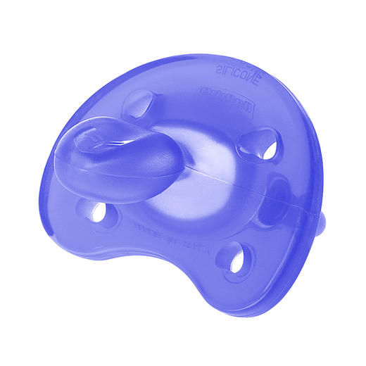 智高彩色柔软全硅胶奶嘴6-12M（紫/绿色）00002712310000 商品图3