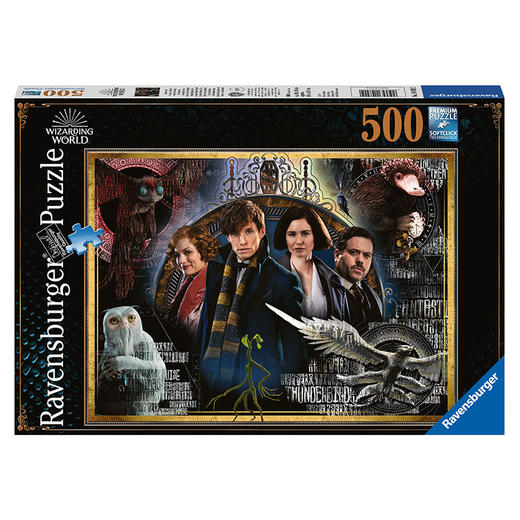 Ravensburger拼图 平面拼图500片神奇动物在哪里RAVC148202 商品图0