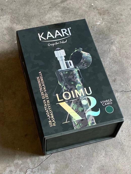 KAARI Loimu X2 等离子打火机 军绿迷彩 商品图1