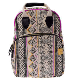 LASSIGVintage系列妈咪双肩背包-细砂波普LASCLBP465138