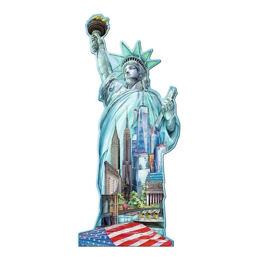 Ravensburger拼图 平面异形拼图1000片自由女神RAVC161515 商品图1