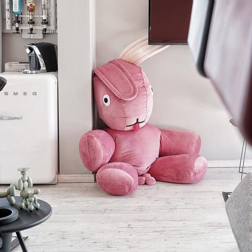 荷兰进口fatboy 懒人沙发单人公仔阳台休闲躺椅可爱荷兰兔玩偶 商品图2