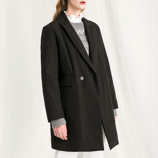 Famecoco范可儿羽绒服女冬季鸭绒外套轻薄F218AL006 商品图1