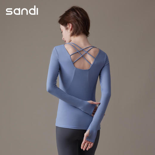 **sandi瑜伽服长袖SU21D02 商品图5