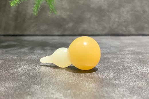 【御珠宫坊】糖羊脂白玉葫芦挂件 商品图2