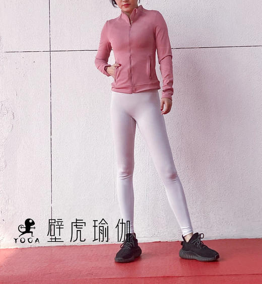 【72小时发货】壁虎瑜伽2020【念薇】修身拉链外套（无胸垫） 商品图7