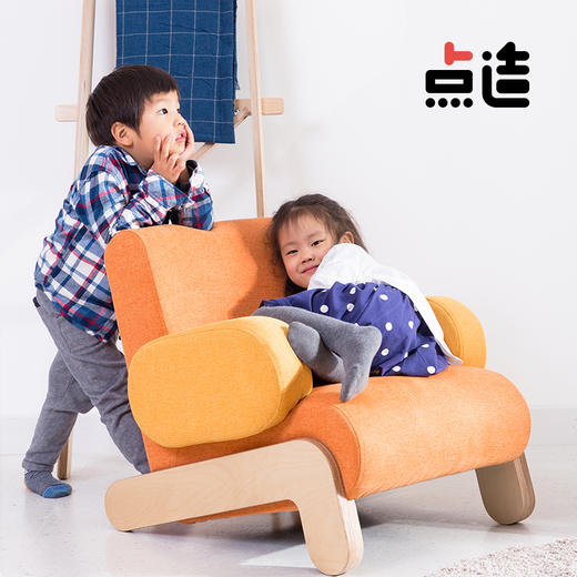【LensforKids推荐】点造布丁儿童沙发 商品图2