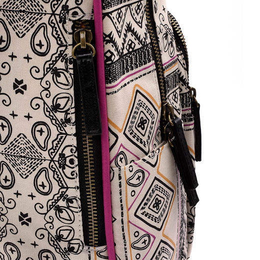 LASSIGVintage系列妈咪双肩背包-细砂波普LASCLBP465138 商品图5