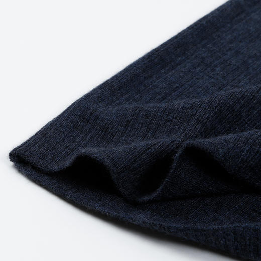 METTE羊绒世家21年女士100%山羊绒衫时尚半高领修身薄款内搭毛衣 商品图3