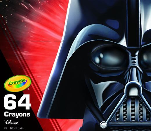 绘儿乐星球大战黑武士64色蜡笔52-1180 商品图4