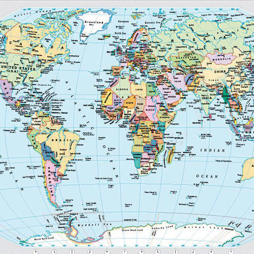 Ravensburger拼图世界行政地图1000片156528 商品图2