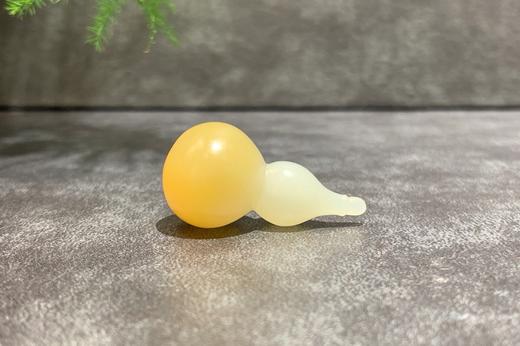 【御珠宫坊】糖羊脂白玉葫芦挂件 商品图1