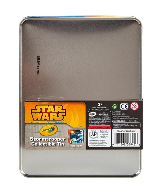 绘儿乐星球大战白兵64色蜡笔电影版珍藏铁盒04-6848 商品图5