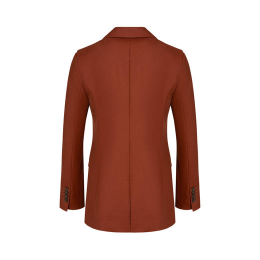 VIMAGE纬漫纪秋冬新款时尚通勤职业显瘦纯色西装外套女中款V1603219 商品图5