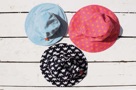 LASSIGLASSIG女童双面防晒遮阳帽-星光粉[粉色系]1433005805