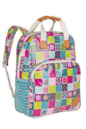 LASSIGVintage系列妈咪双肩背包-碎花马赛克LASCLBP197