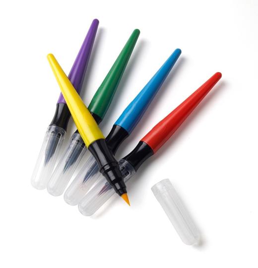 绘儿乐5色可水洗水彩画笔54-6201 商品图12