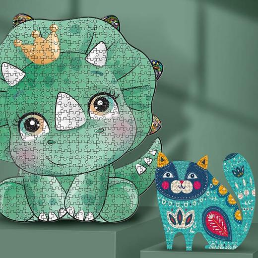 日本宝可梦拼图1000片  儿童成人益智拼图 商品图2