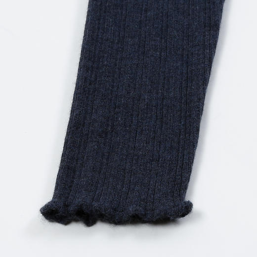 METTE羊绒世家21年女士100%山羊绒衫时尚半高领修身薄款内搭毛衣 商品图5