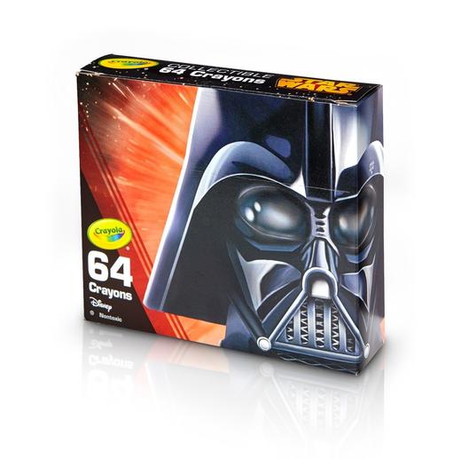 绘儿乐星球大战黑武士64色蜡笔52-1180 商品图0