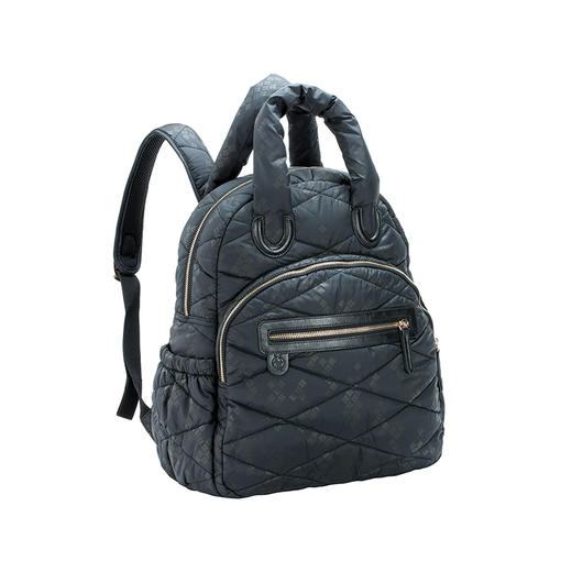 LASSIGGlam系列双肩包-黑色暗花LASC1103007002 商品图1