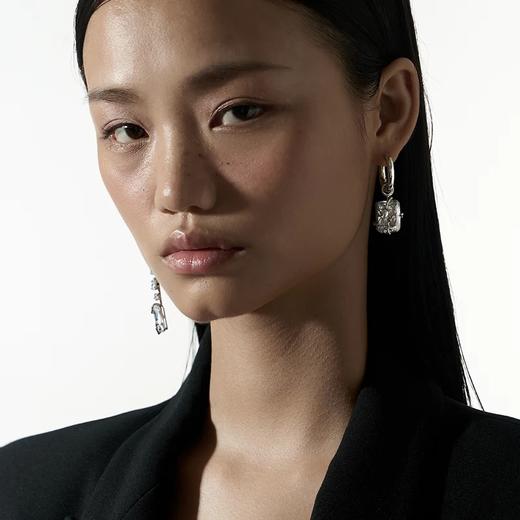 不规则藤蔓锆石耳环（单只） 商品图2