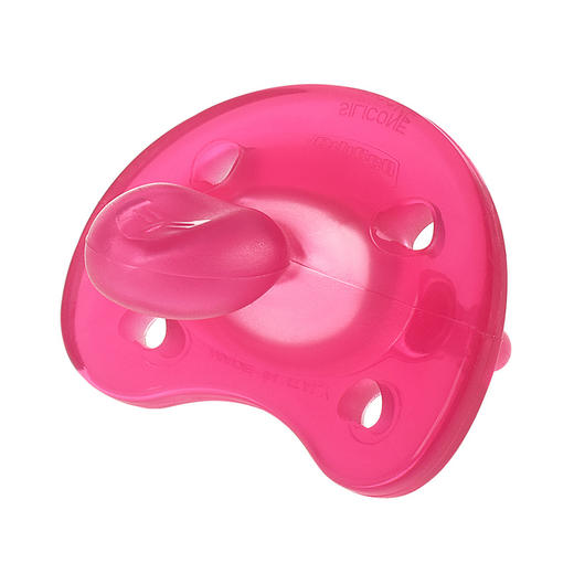 智高彩色柔软全硅胶奶嘴6-12M（粉色）00002712110000 商品图3