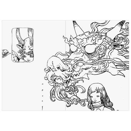 寺田克也SKETCH素描集 Katsuya Terada 插画大师绘画作品集 日本原版进口画册画集手稿艺术图书 PIE出版 商品图3