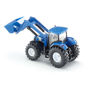 SIKU新荷兰拖拉机带前装载臂1986