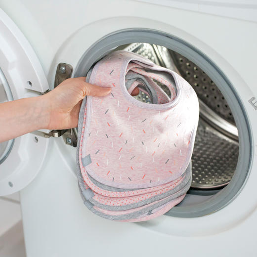 LASSIG防水围嘴套装5IN1-粉色LASC1311002809 商品图3