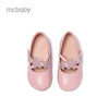 mrbaby女童皮鞋 2021春秋新款纯色星星魔术贴演出鞋 软底小公主鞋 商品缩略图1