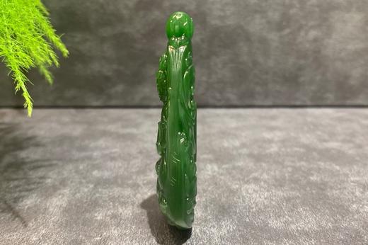 【御珠宫坊·传承系列】碧玉观音挂件 商品图5