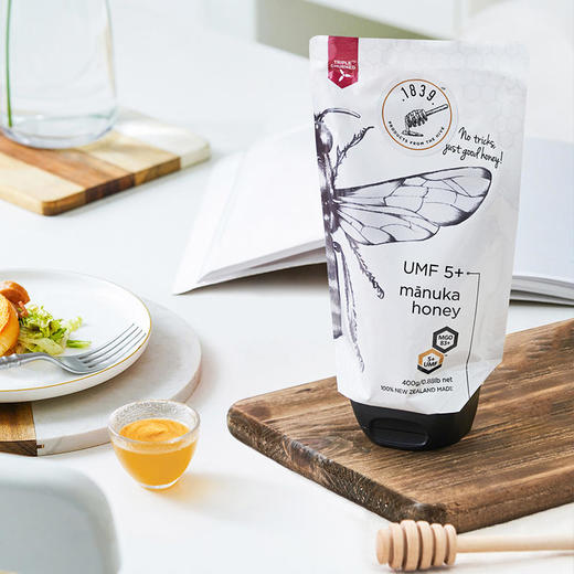 新西兰原装1839 UMF5+麦卢卡花蜂蜜400g 软管装 商品图1
