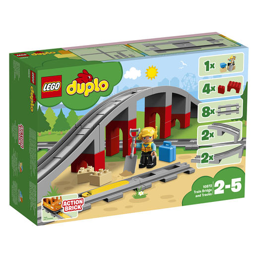 乐高LEGO 火车桥梁与轨道10872 商品图4