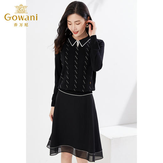 乔万尼装新款羊毛衫纯羊毛软糯EI3M261 商品图2