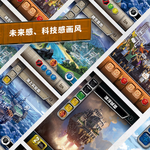 《美丽新世界》获奖无数的废土超现实科技题材桌游 商品图2