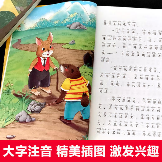 正版大奖小说全套4册 纽伯瑞儿童文学奖 秘密花园兔子坡一岁的小鹿有头驼鹿叫汉克彩绘注音版 小学生一年级二年级下册课外阅读书籍 商品图3