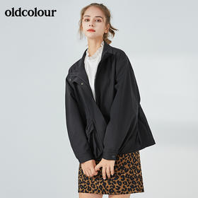 oldcolour秋季商场同款宽松百搭短外套女N33041369