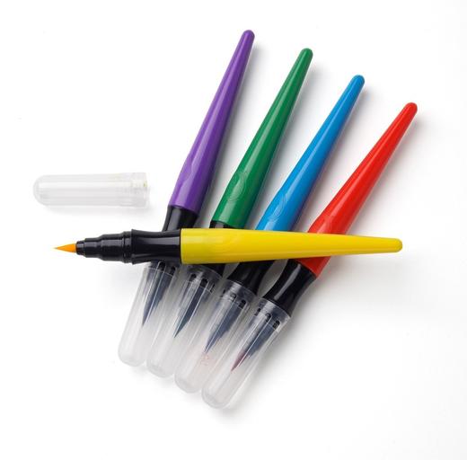 绘儿乐5色可水洗水彩画笔54-6201 商品图11