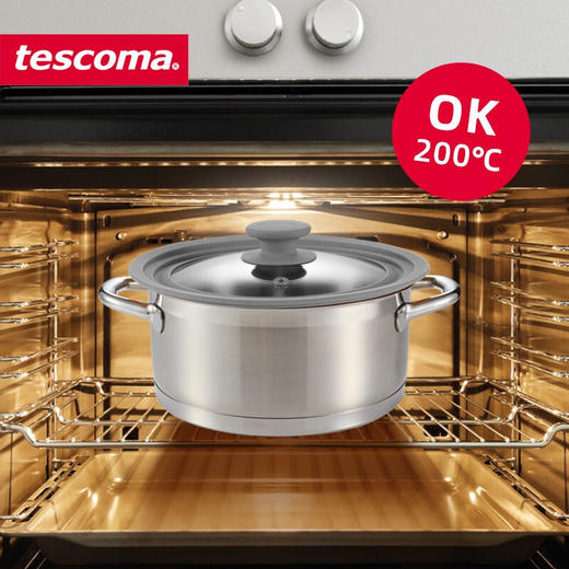 tescoma 厨房高硼硅玻璃锅盖 煎锅炒锅汤锅通用可视锅盖子【不支持补差，非质量问题不退不换】S 商品图4