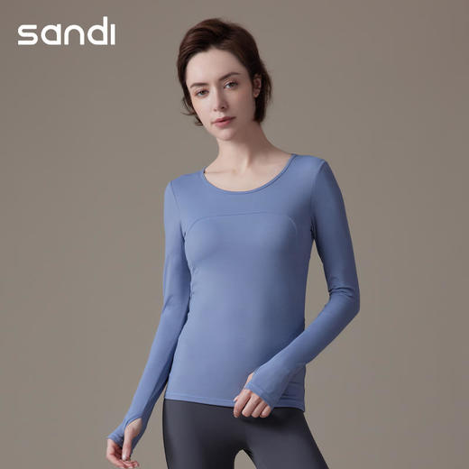 **sandi瑜伽服长袖SU21D02 商品图4