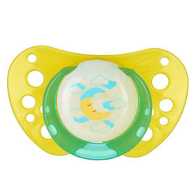 智高透气型硅胶安抚奶嘴12M+（2支装）00075035410000